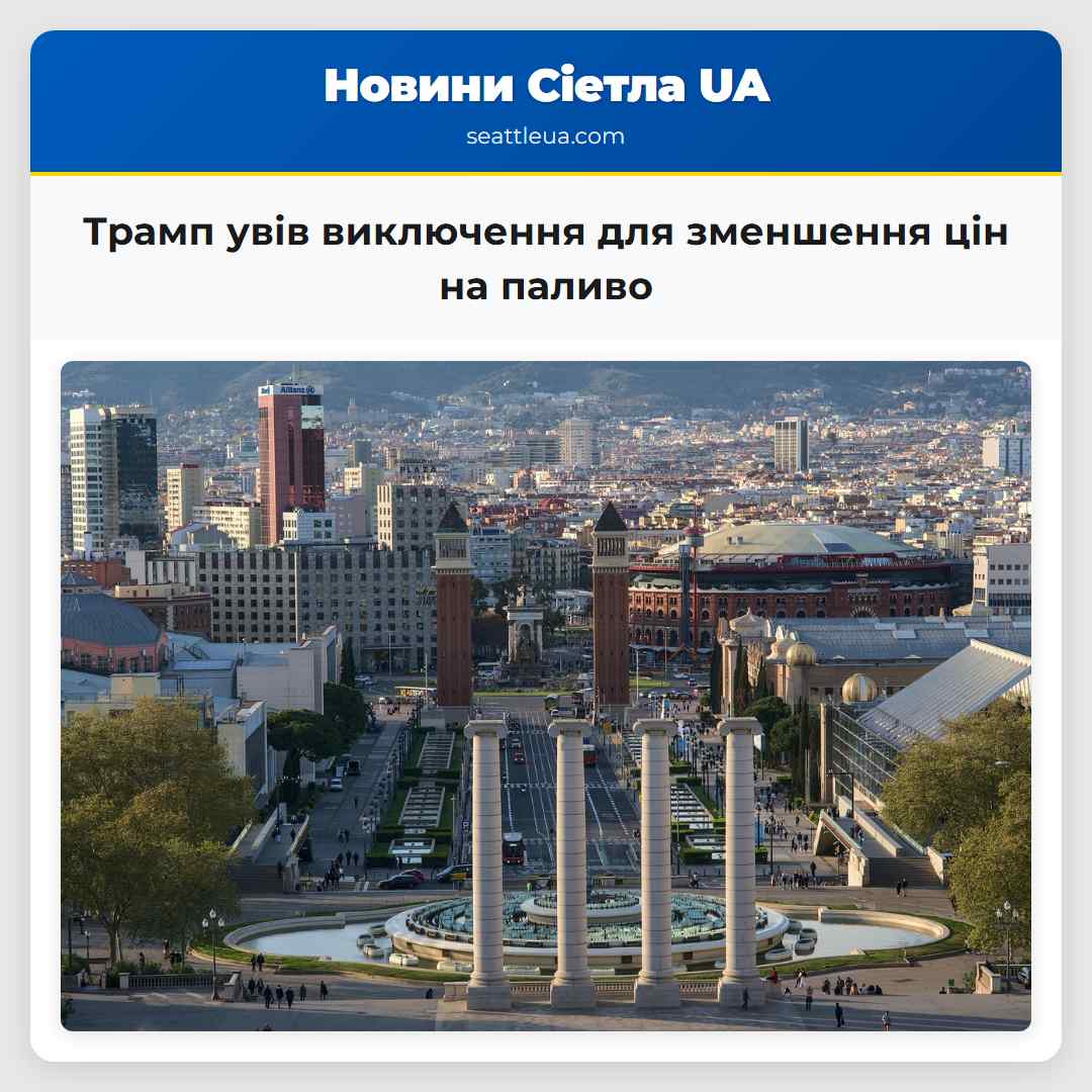Трамп увів виключення для зменшення цін на паливо