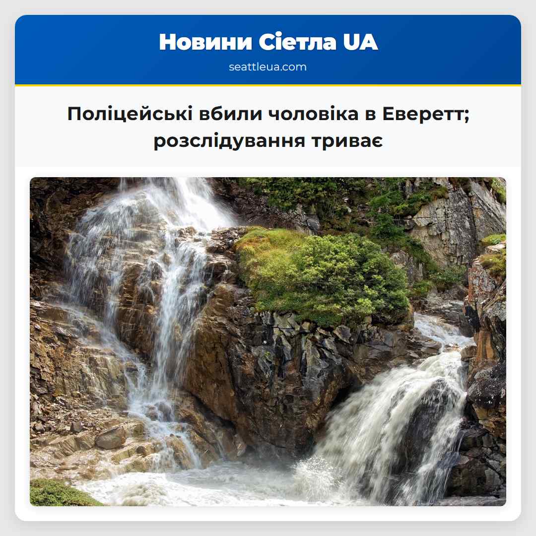 Поліцейські вбили чоловіка в районі школи в Еверетт розслідування триває
