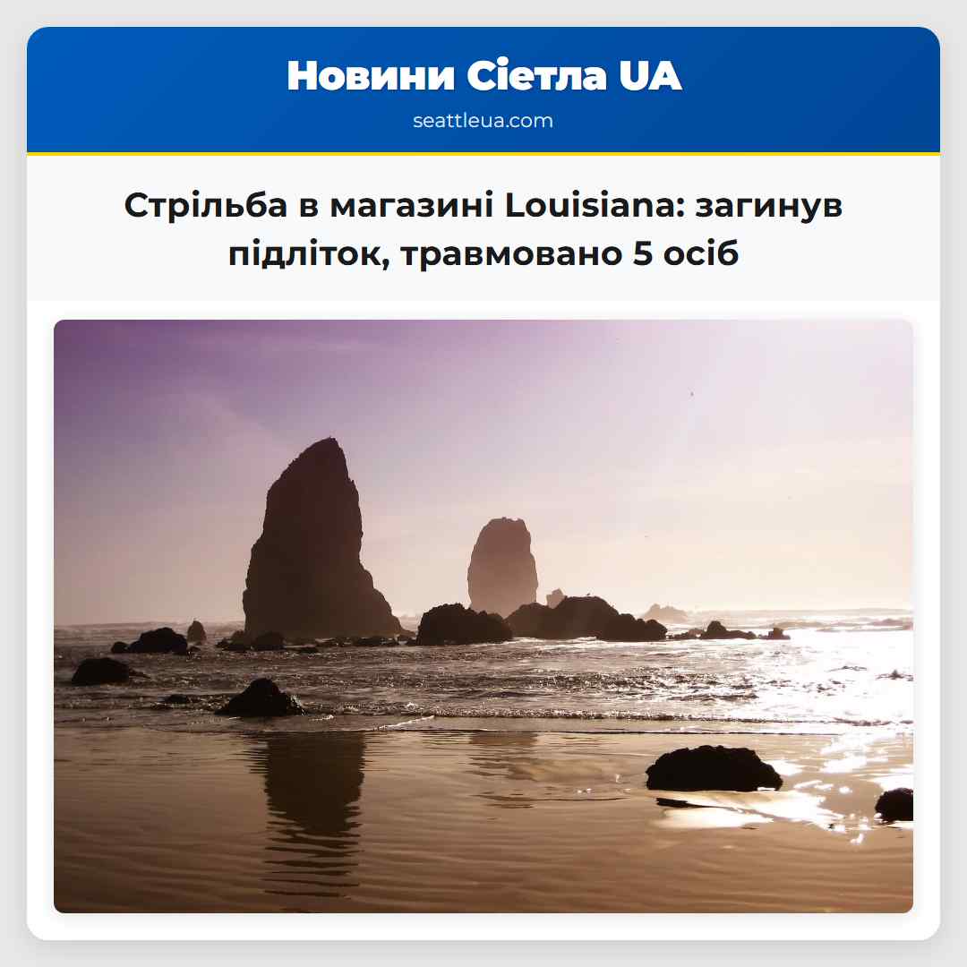 Стрільба в магазині Louisiana: загинув підліток,