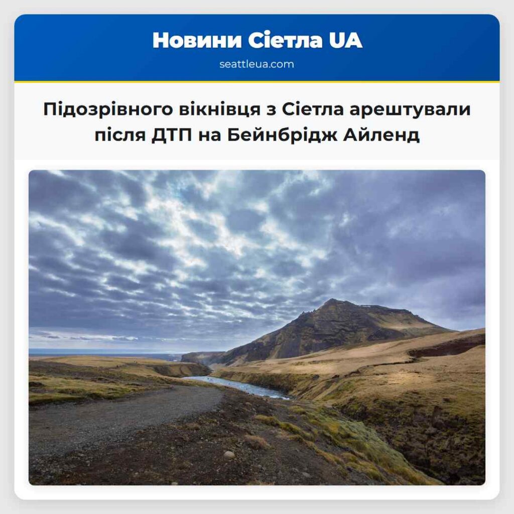 Підозрівного вікнівця з Сіетла арештували після