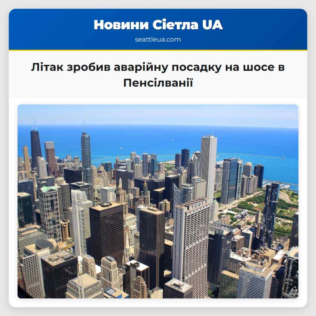Літак зробив аварійну посадку на шосе в