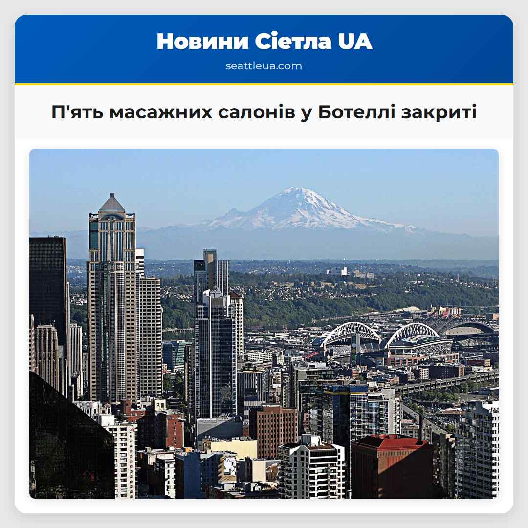 П'ять масажних салонів у Ботеллі закриті
