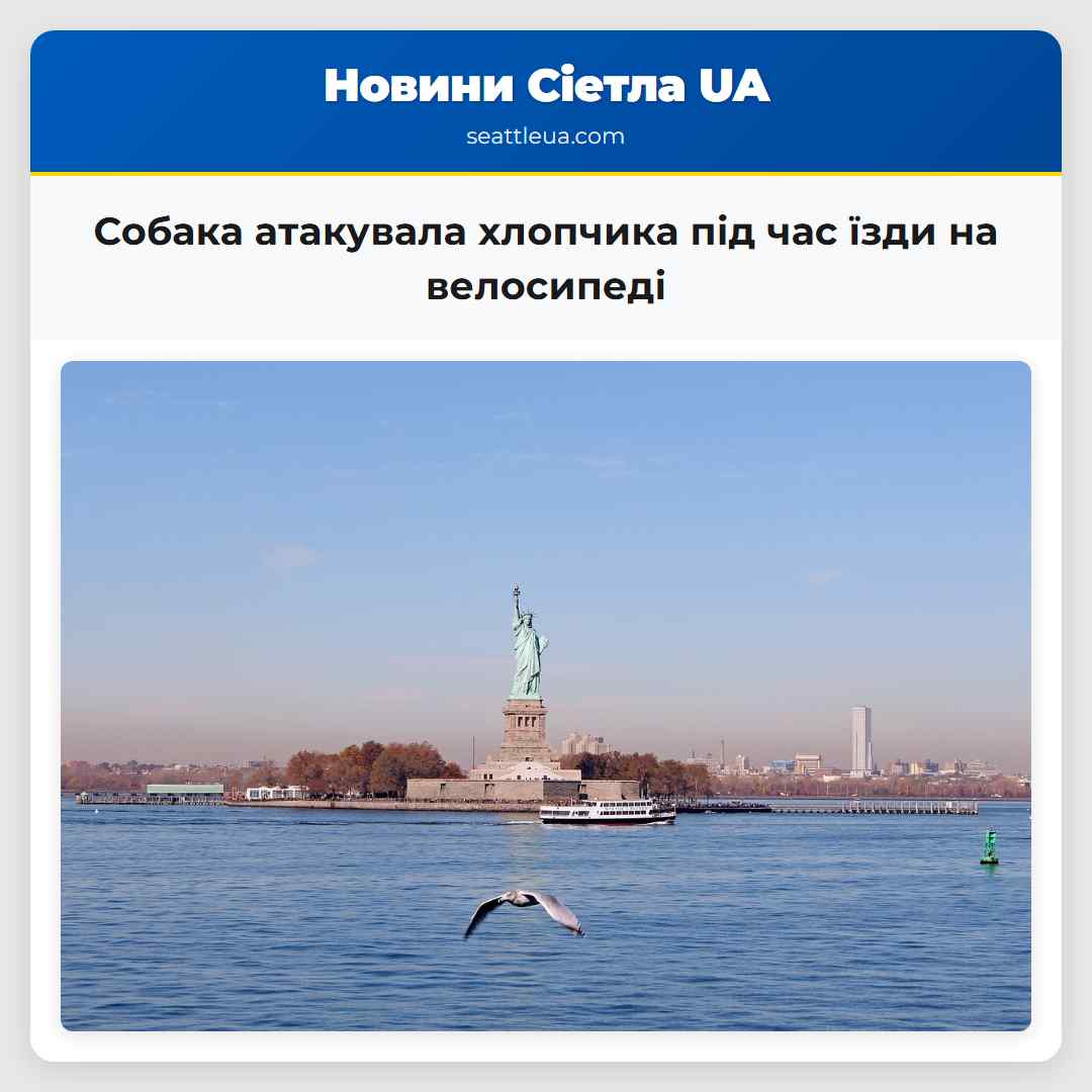 Собака атакувала хлопчика під час їзди на