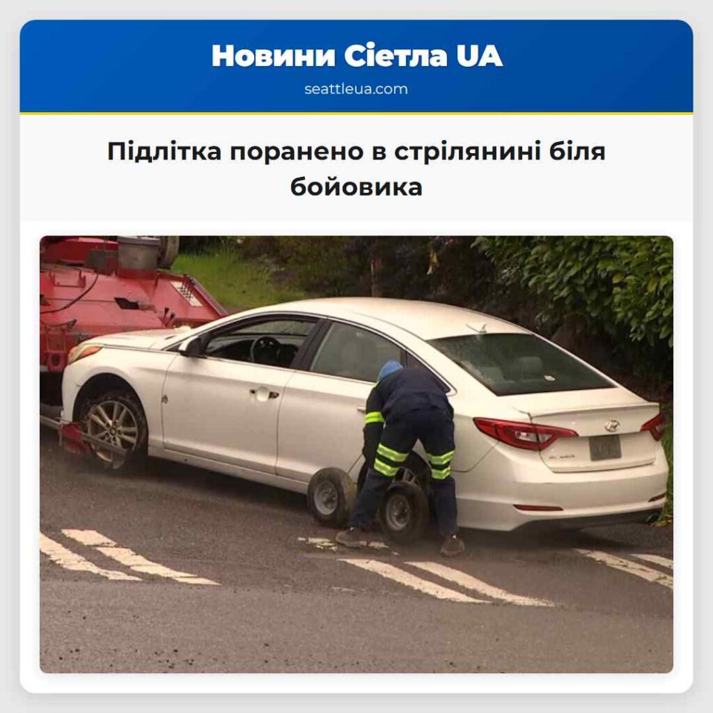 Підлітка поранено в стрілянині біля бойовика