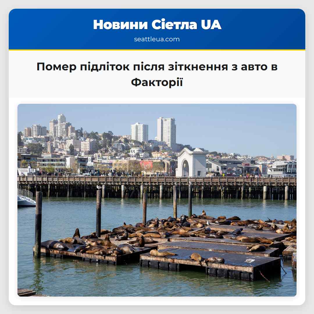 Помер підліток після зіткнення з авто в Факторії