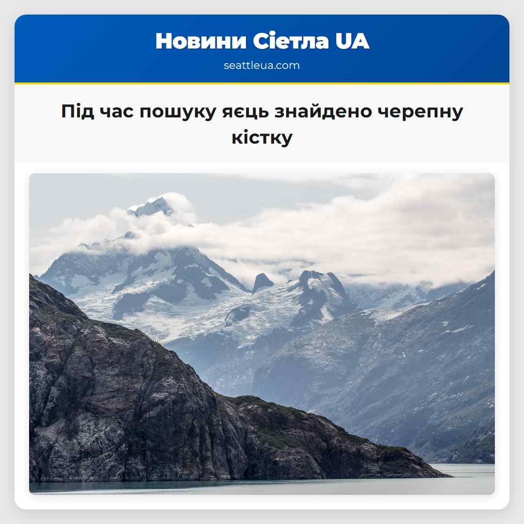 Під час пошуку яєць знайдено черепну кістку