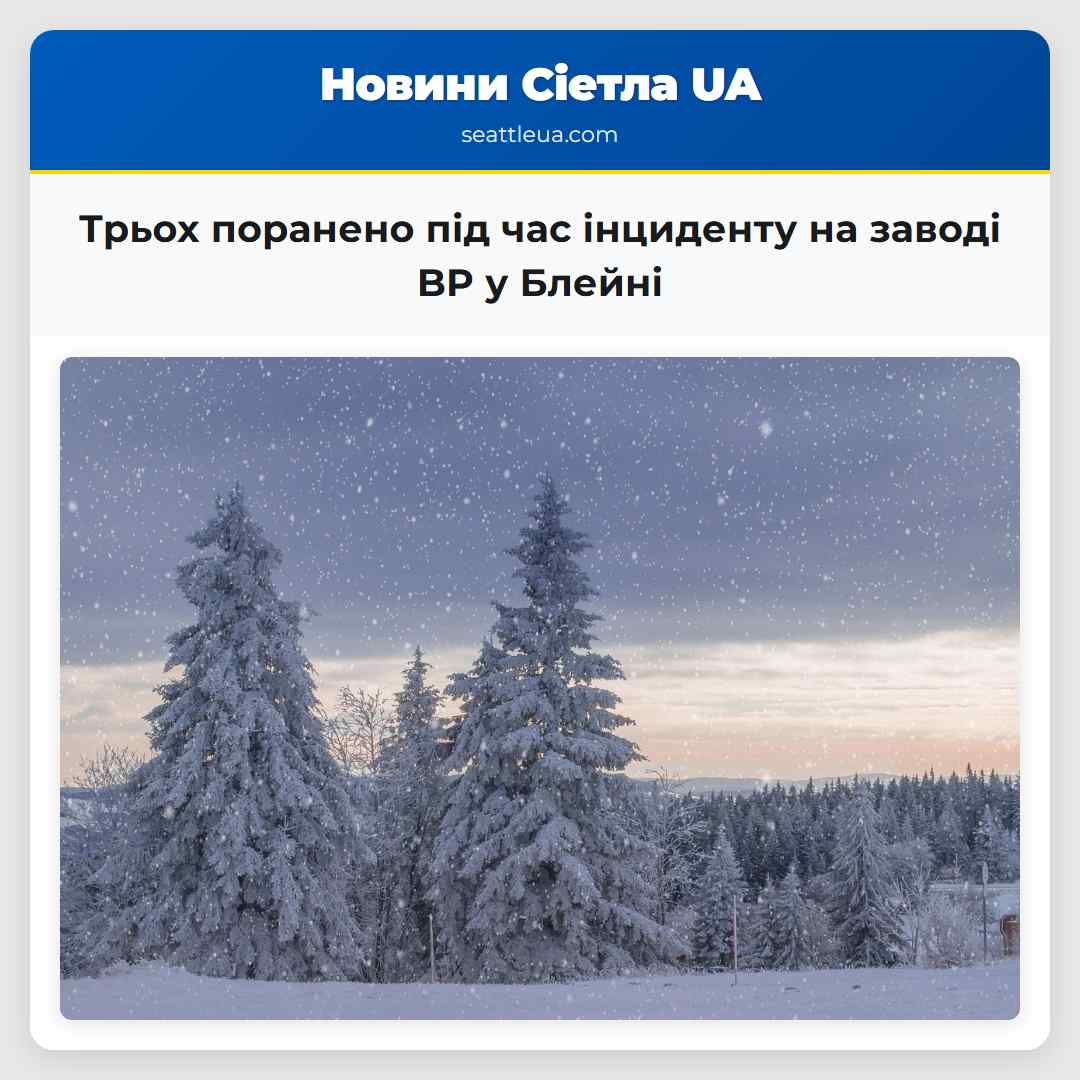 Трьох поранено під час інциденту на заводі BP у