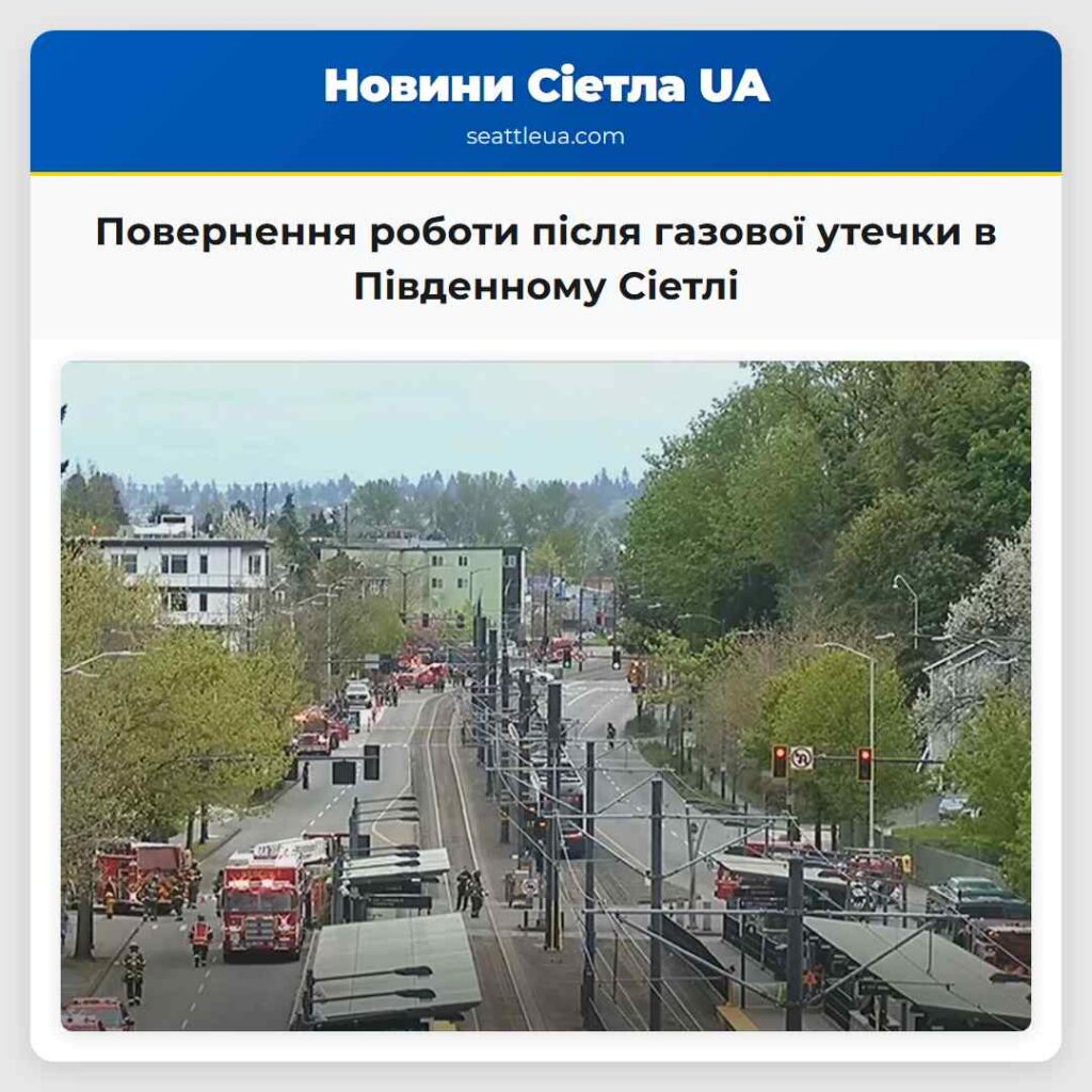 Повернення роботи після газової утечки в