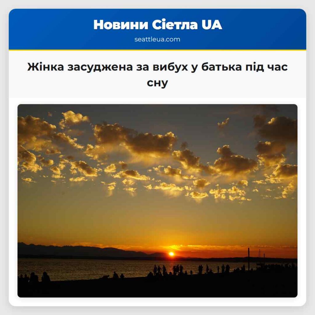 Жінка засуджена за вибух у батька під час сну