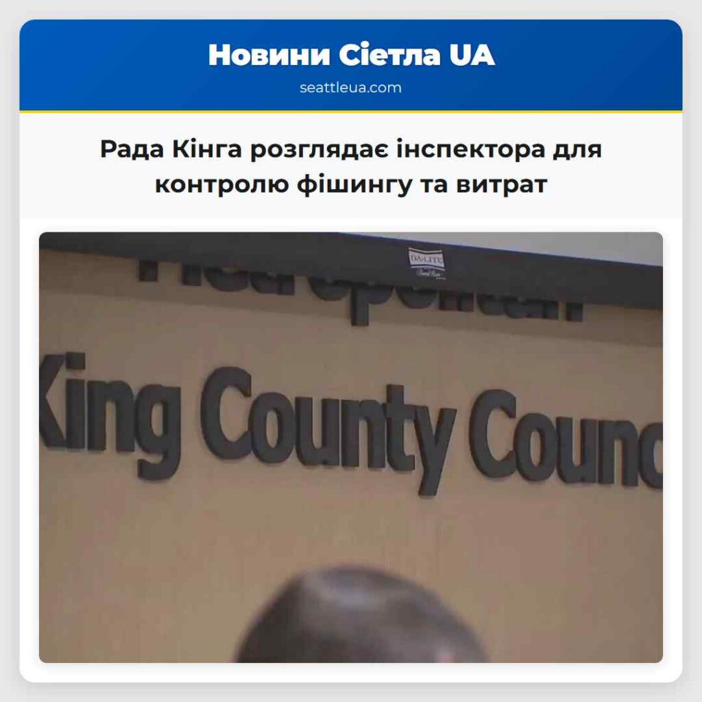 Рада Кінга розглядає інспектора для контролю