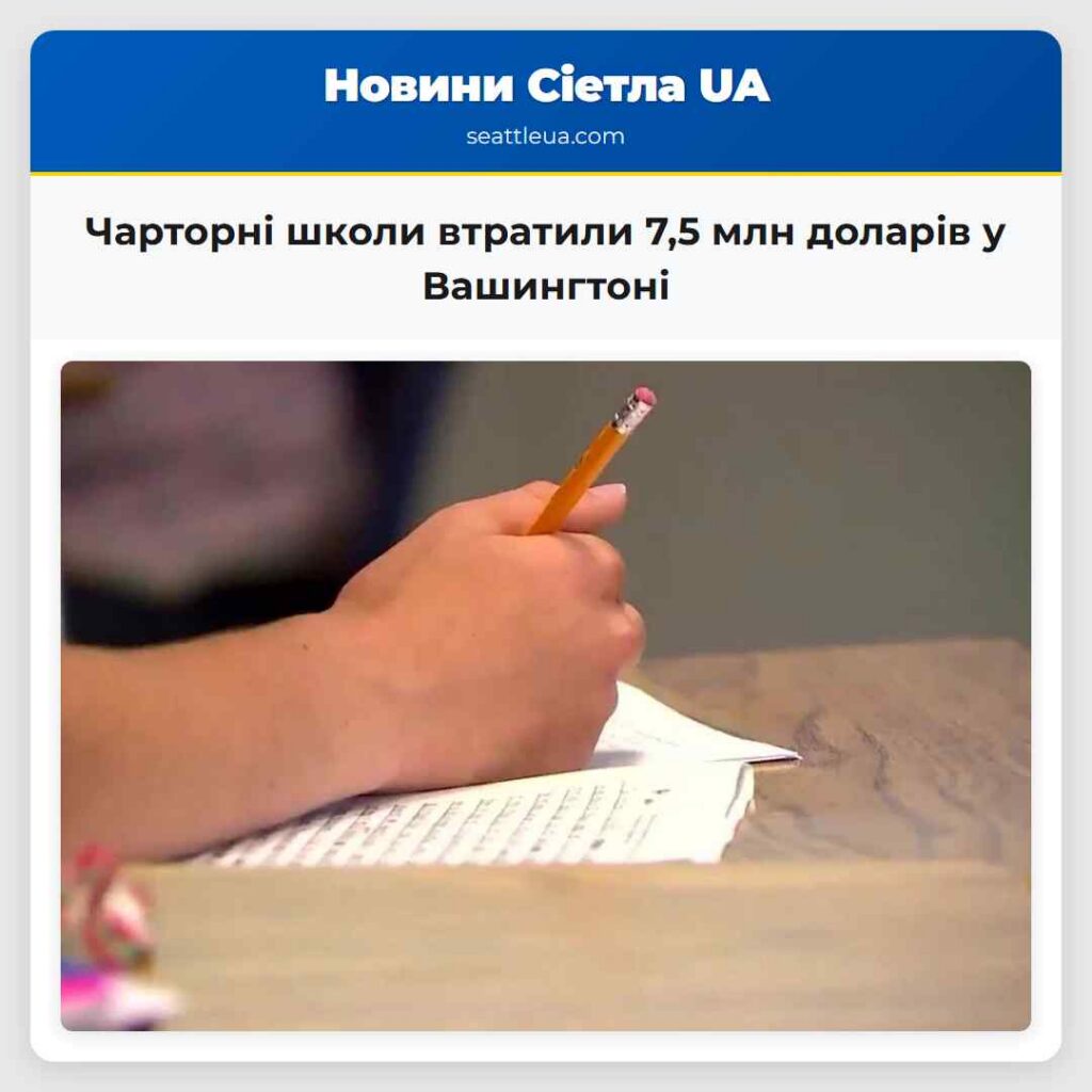 Чарторні школи втратили 7,5 млн доларів у