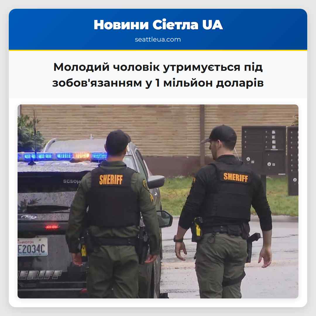 Молодий чоловік утримується під зобов'язанням у 1