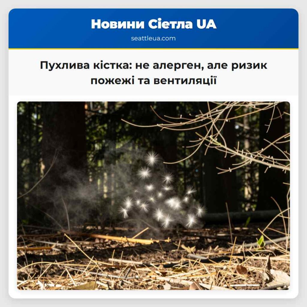 Пухлива кістка: не алерген, але ризик пожежі та