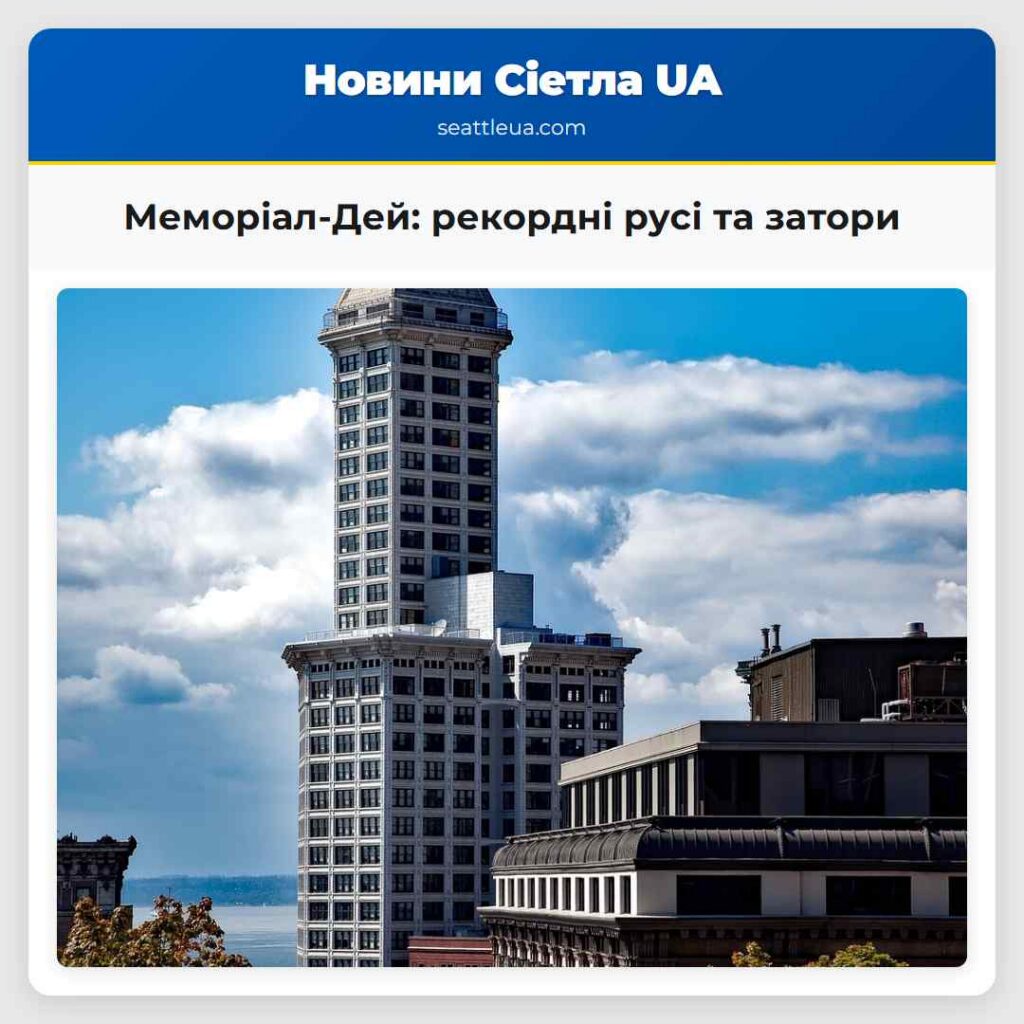 Меморіал-Дей: рекордні русі та затори