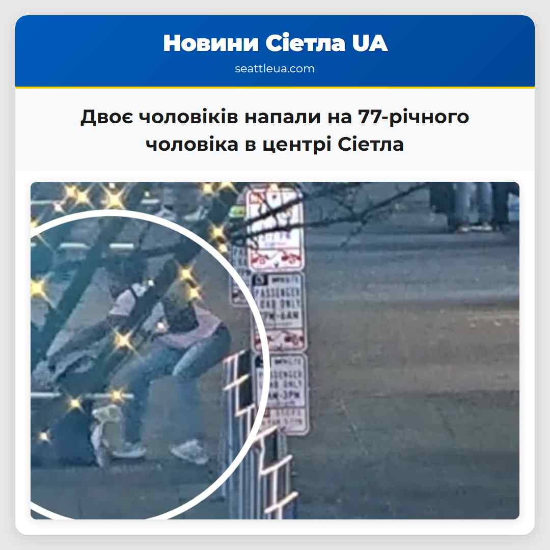 Двоє чоловіків напали на 77-річного чоловіка в