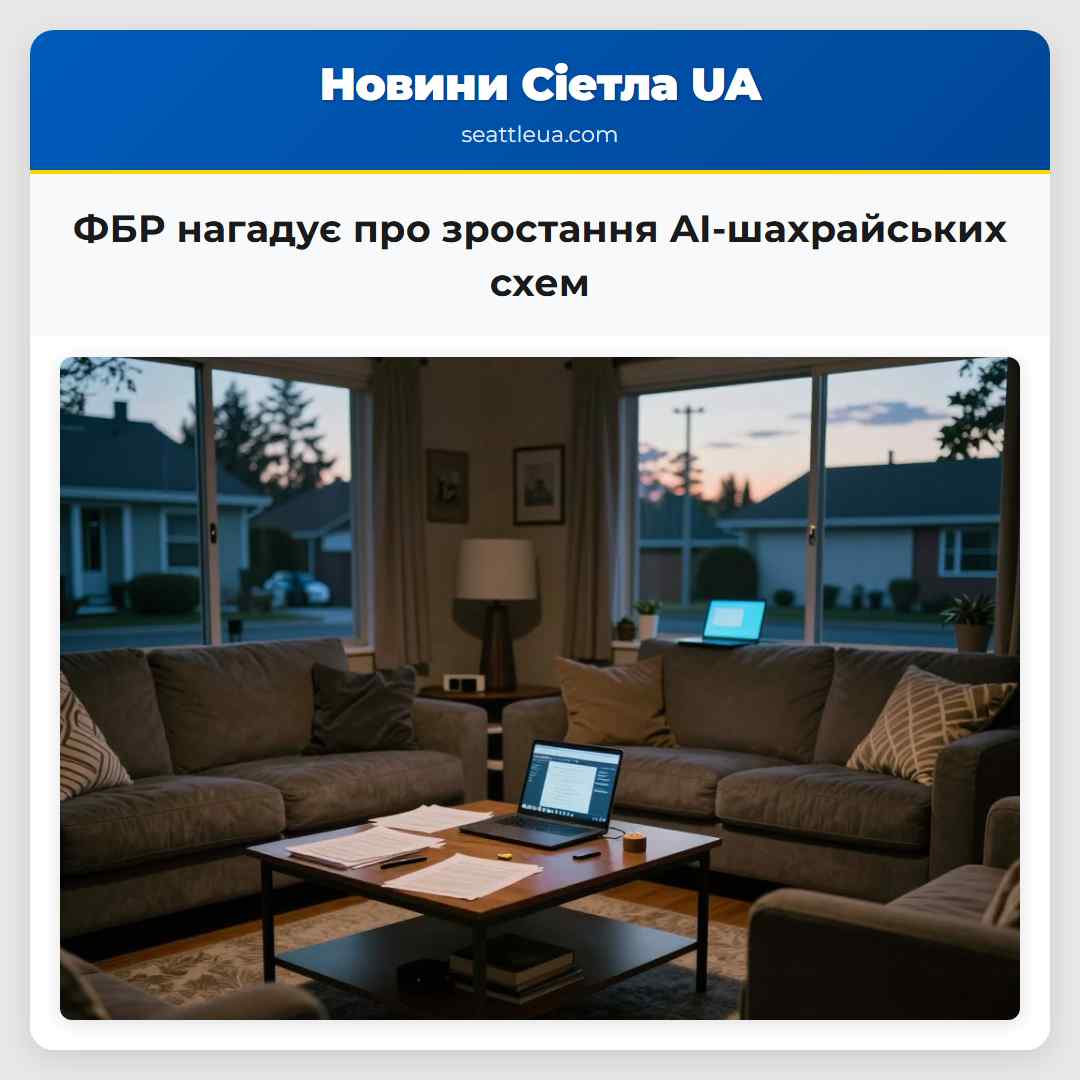 ФБР нагадує про зростання AI-шахрайських схем