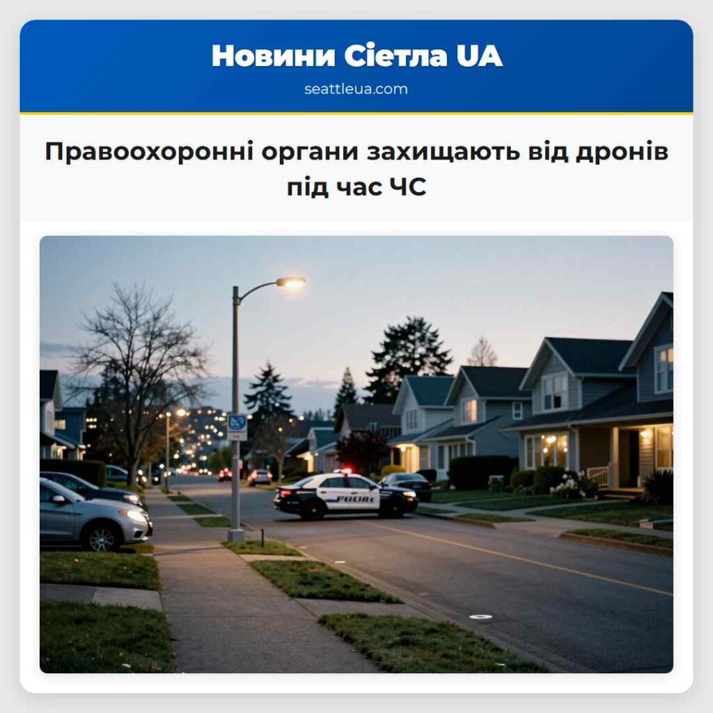 Правоохоронні органи захищають від дронів під час