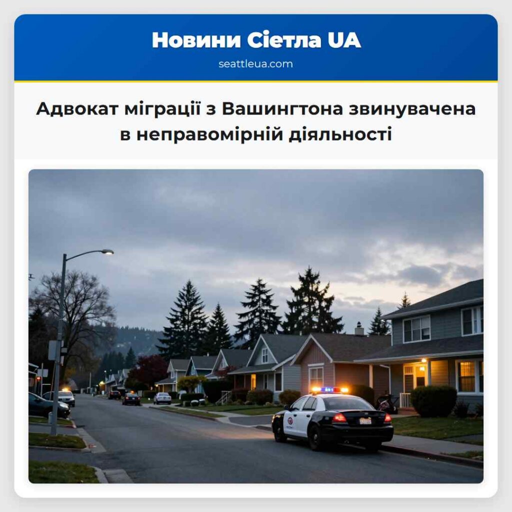 Адвокат міграції з Вашингтона звинувачена в