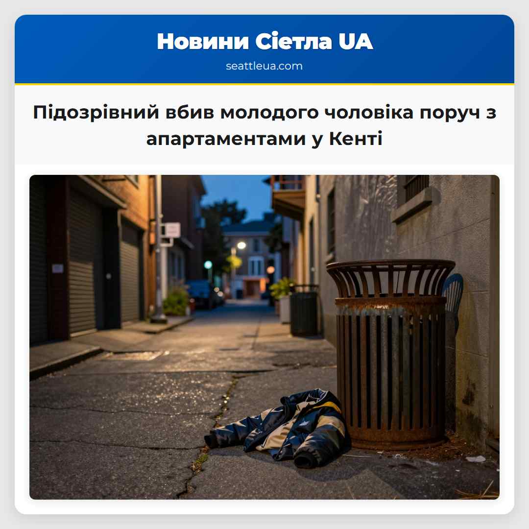 Підозрівний вбив молодого чоловіка поруч з апартаментами у Кенті