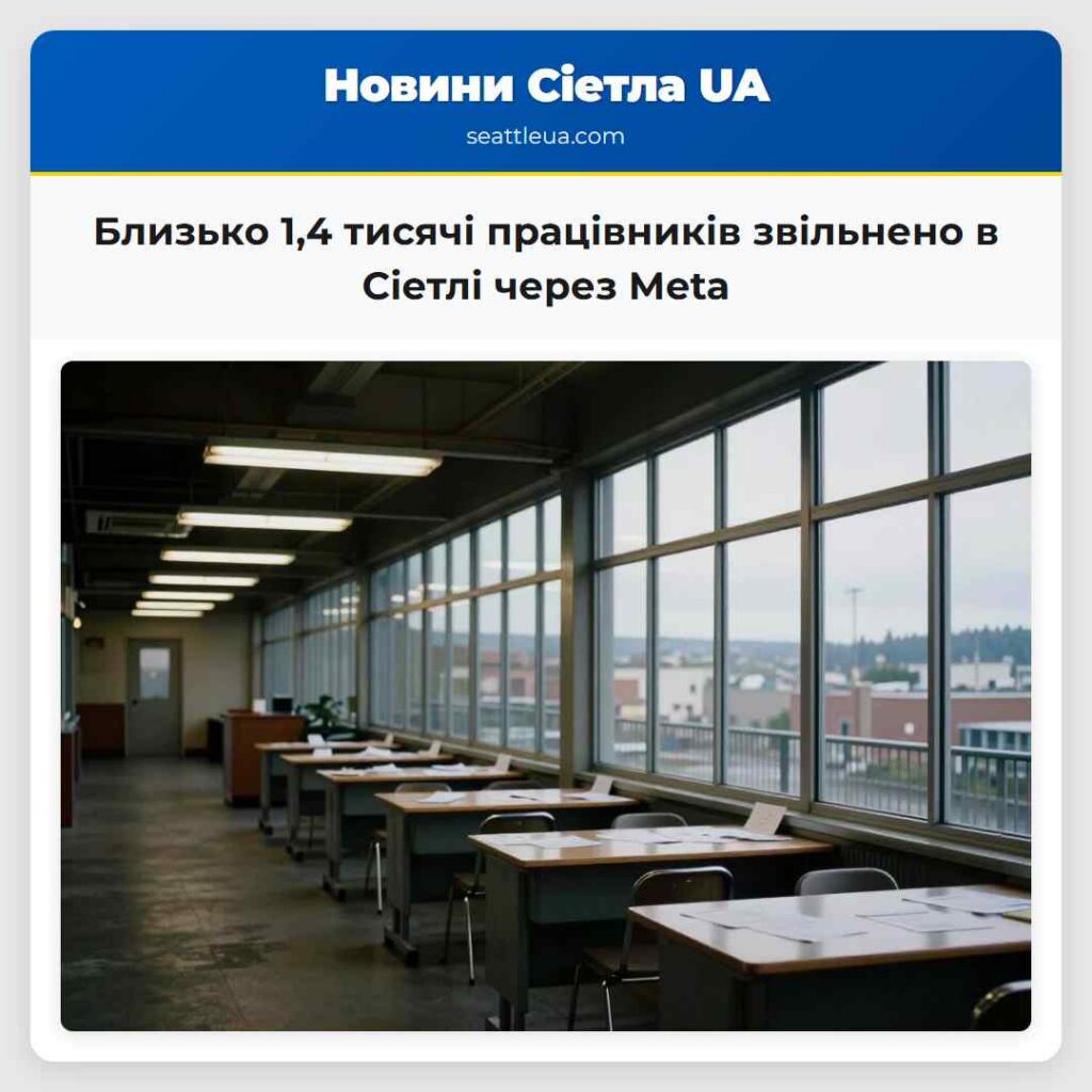 Близько 1,4 тисячі працівників звільнено в Сіетлі