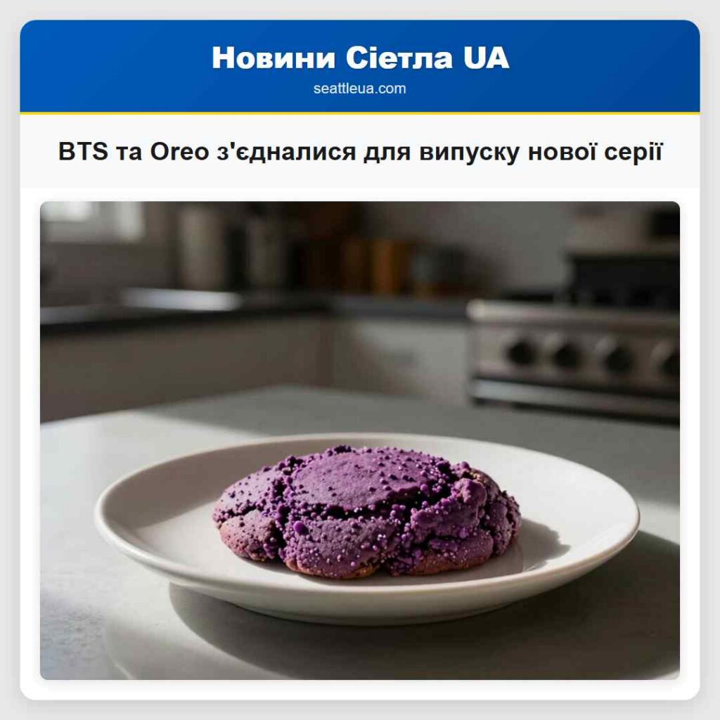BTS та Oreo з'єдналися для випуску нової серії