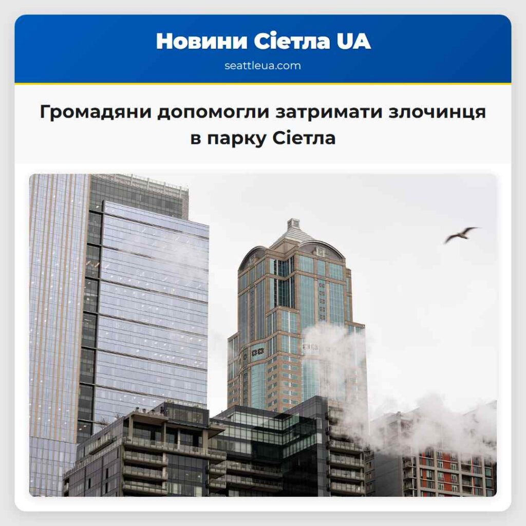 Громадяни допомогли затримати злочинця в парку