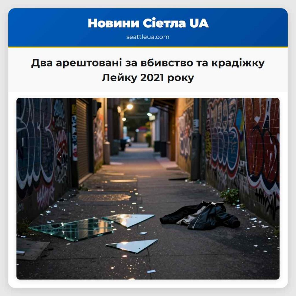 Два арештовані за вбивство та крадіжку Лейку 2021