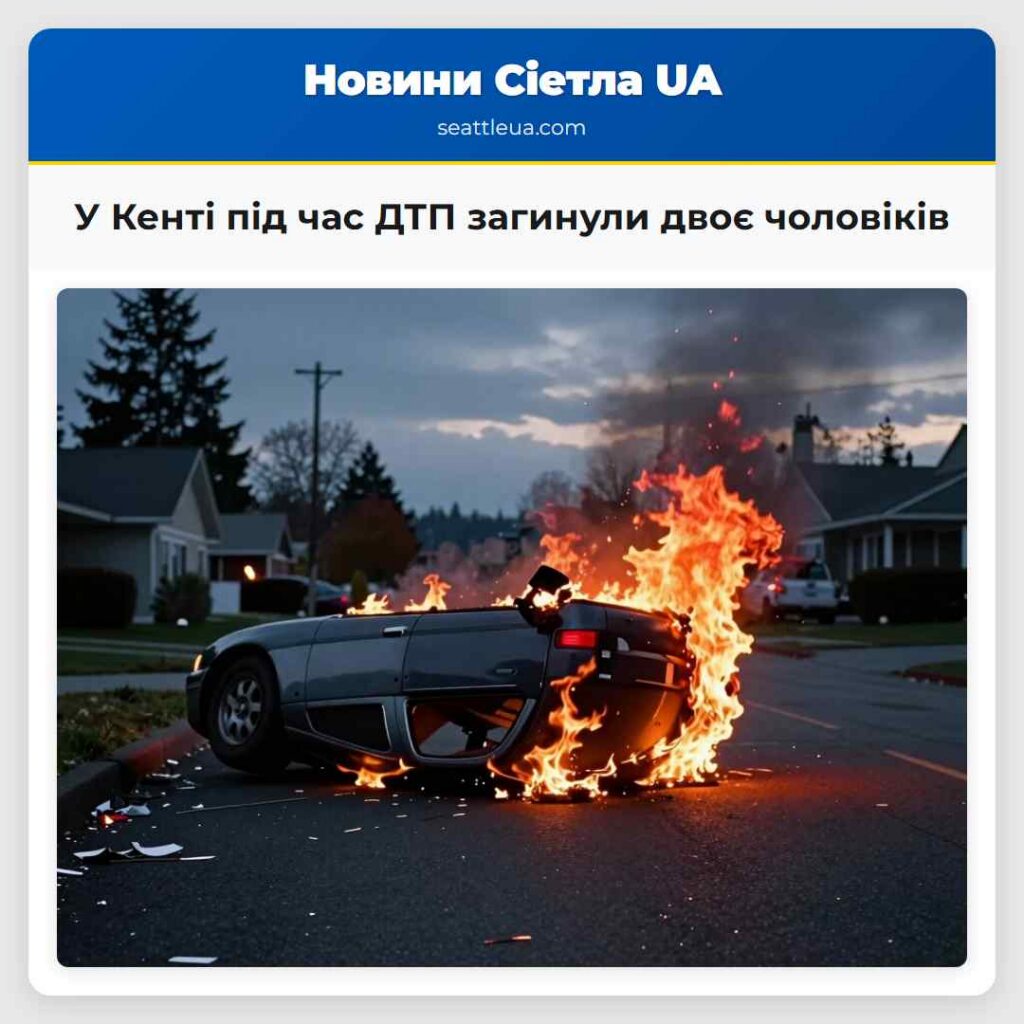 У Кенті під час ДТП загинули двоє чоловіків