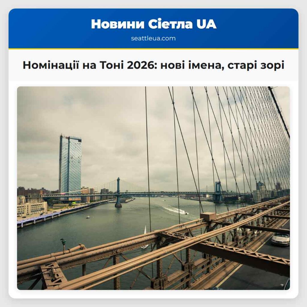 Номінації на Тоні 2026: нові імена, старі зорі