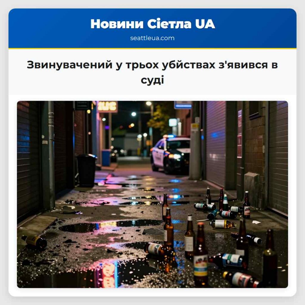 Звинувачений у трьох убйствах з'явився в суді
