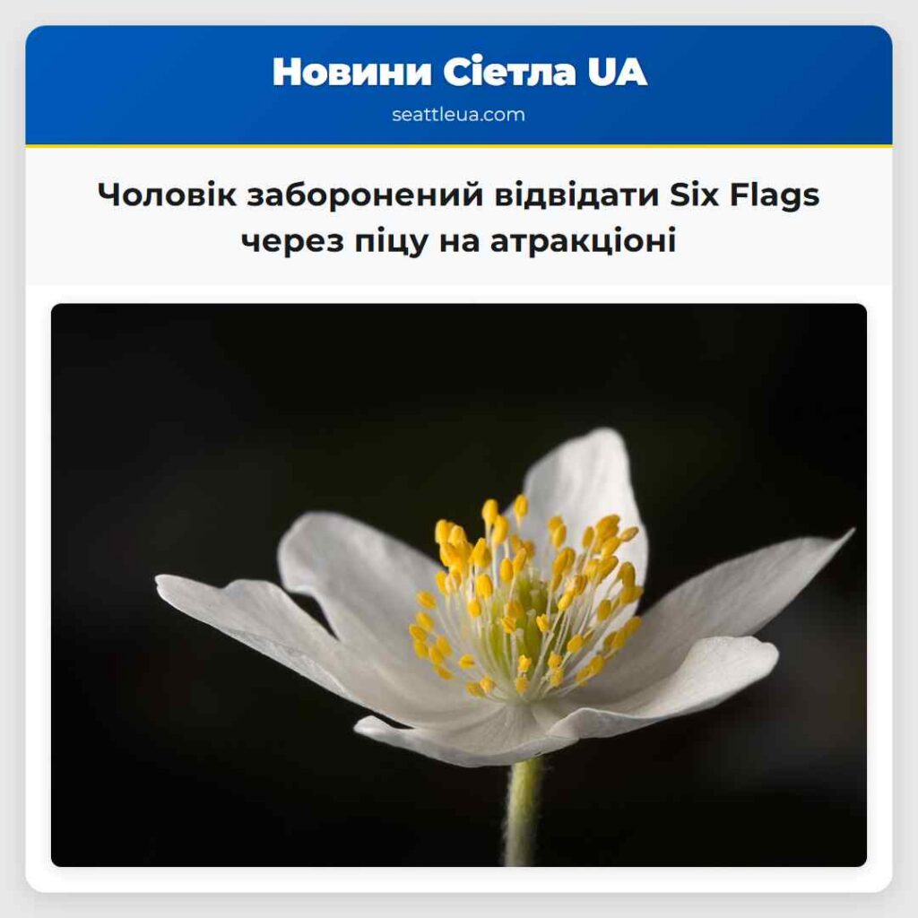 Чоловік заборонений відвідати Six Flags через