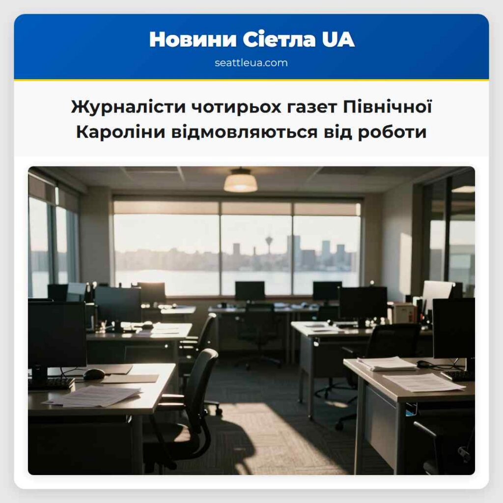Журналісти чотирьох газет Північної Кароліни