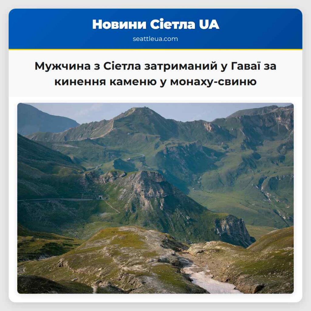 Мужчина з Сіетла затриманий у Гаваї за кинення