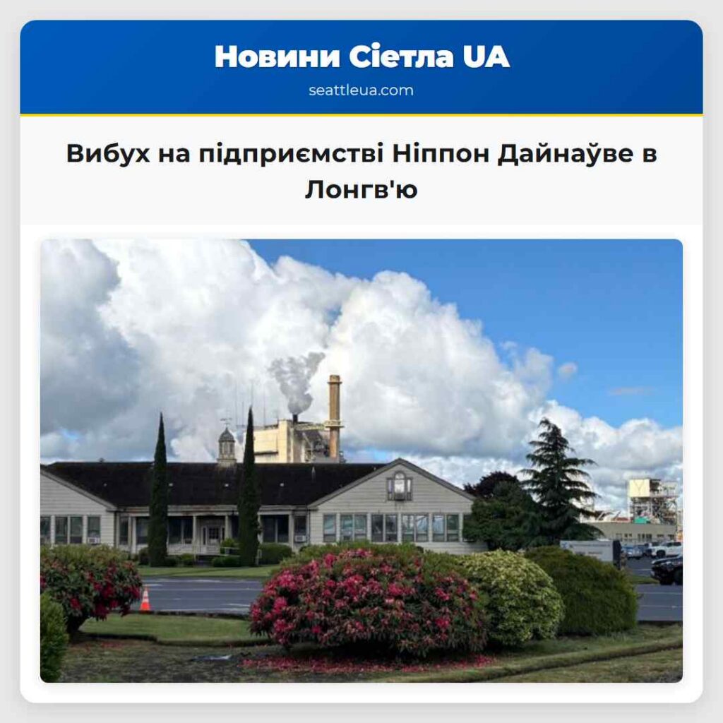 Вибух на підприємстві Ніппон Дайнаўве в Лонгв'ю