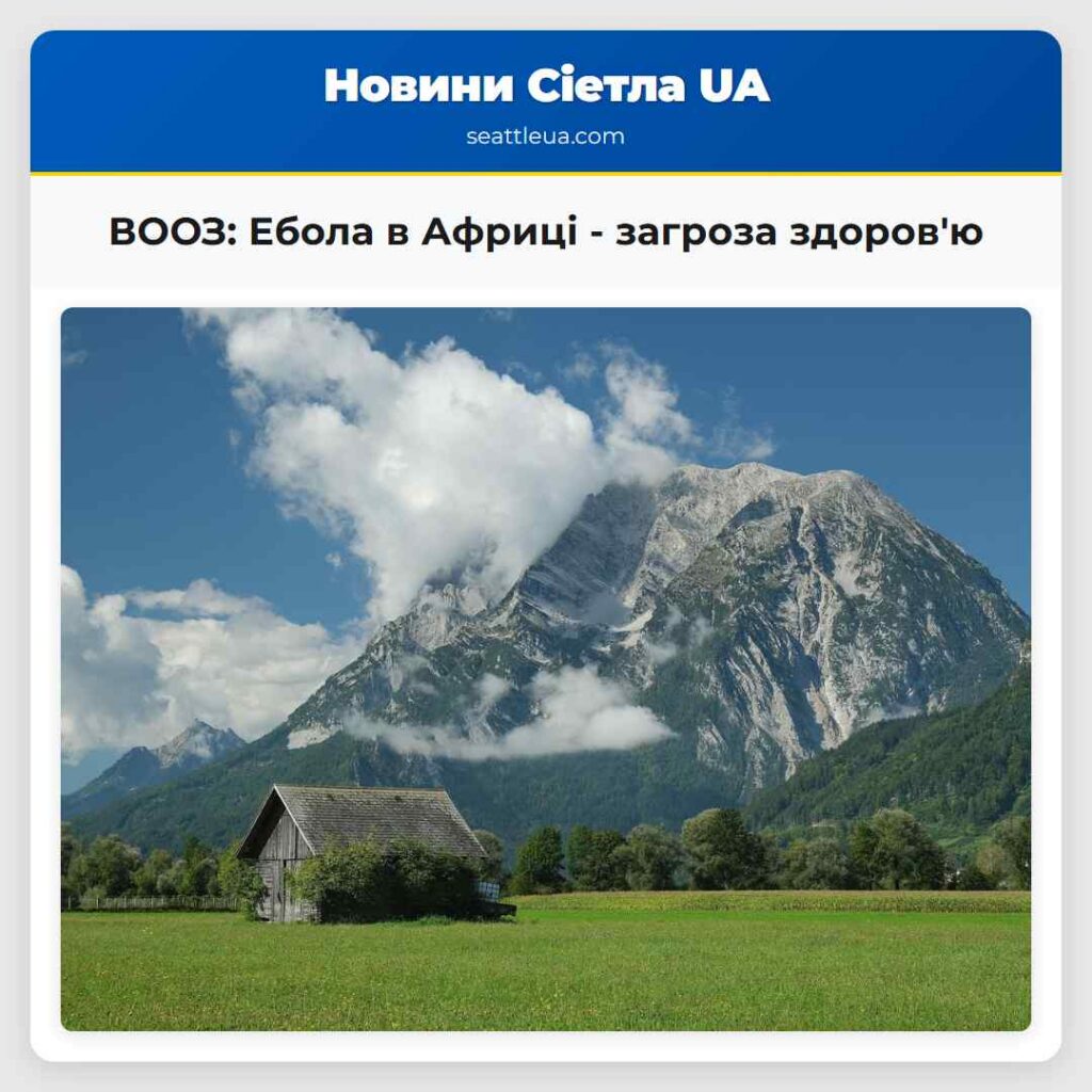 ВООЗ: Ебола в Африці - загроза здоров'ю