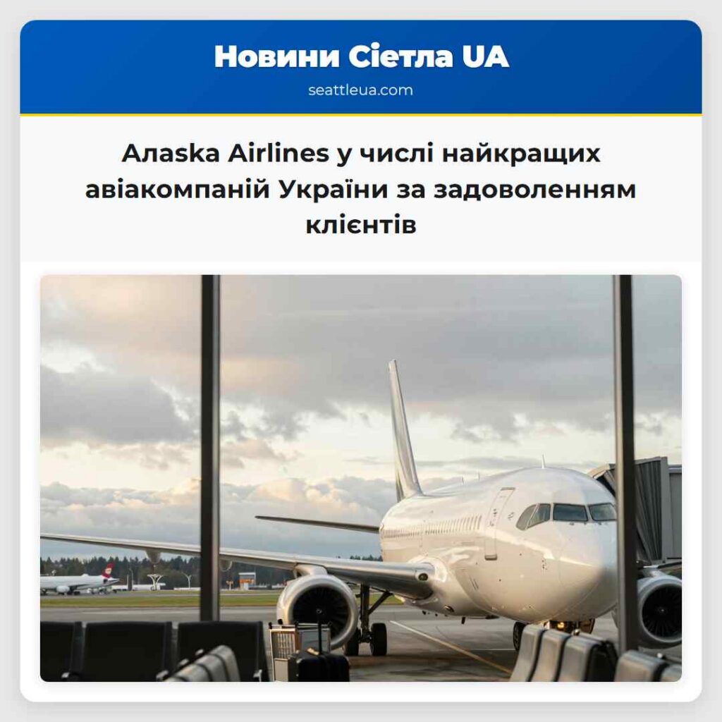 Алaska Airlines у числі найкращих авіакомпаній