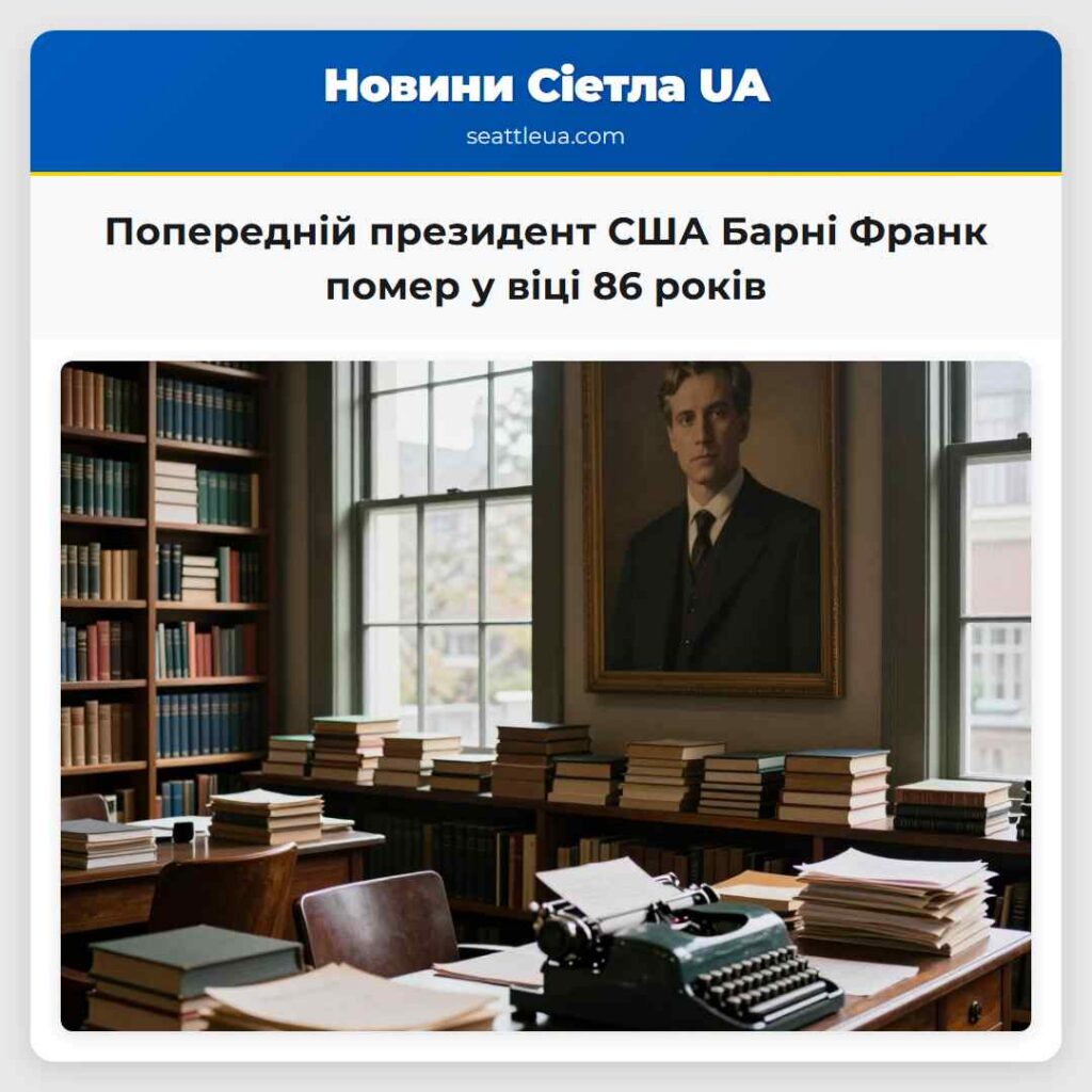 Попередній президент США Барні Франк помер у віці