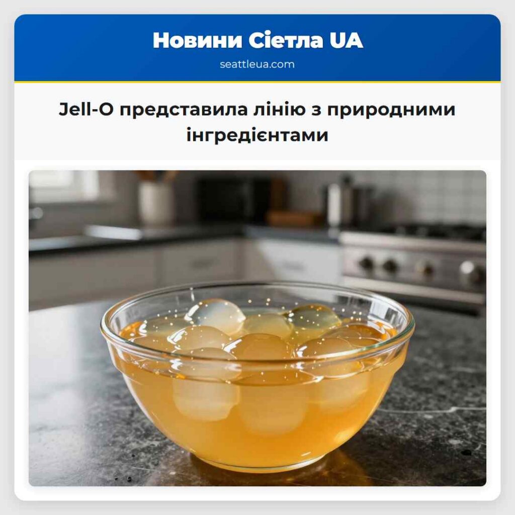 Jell-O представила лінію з природними