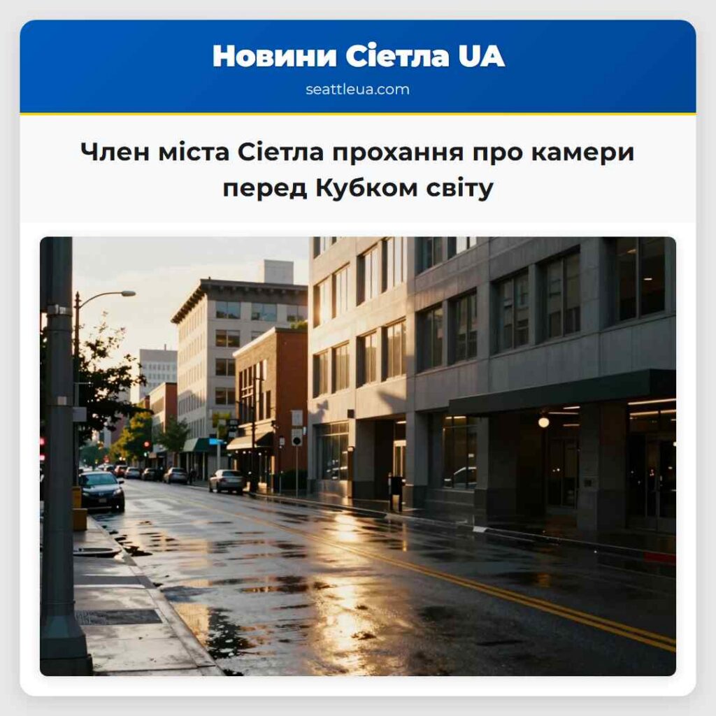 Член міста Сіетла прохання про камери перед