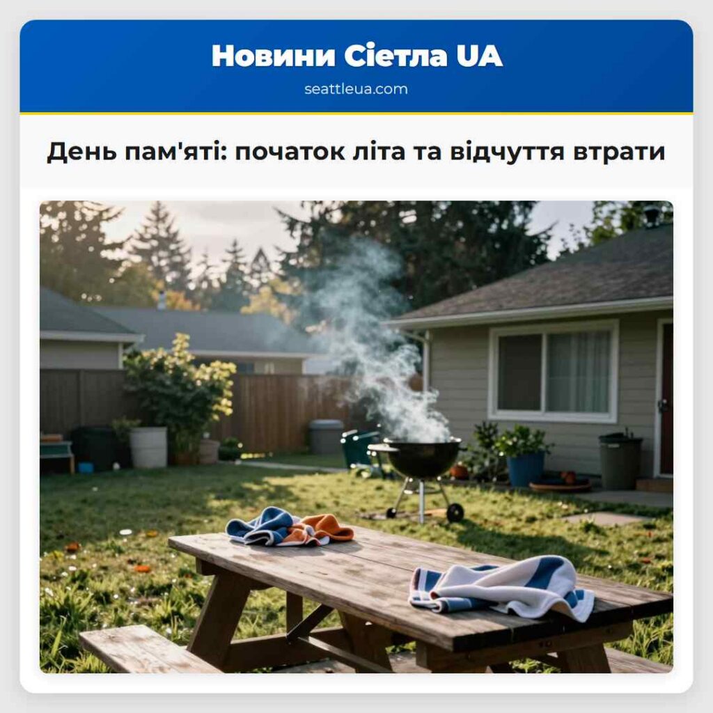 День пам'яті: початок літа та відчуття втрати