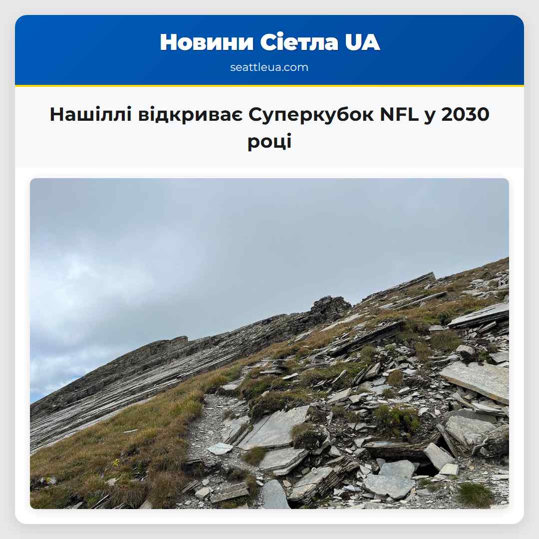 Нашіллі відкриває Суперкубок NFL у 2030 році