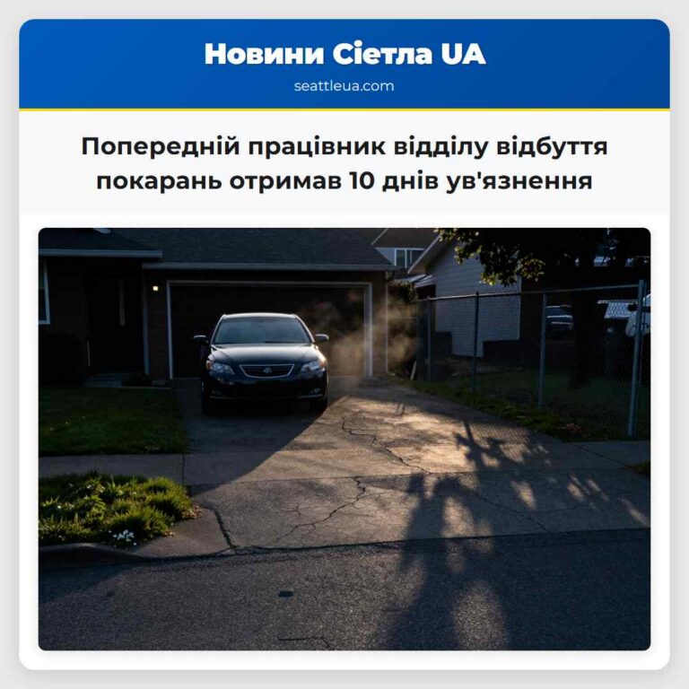 Попередній працівник відділу відбуття покарань отримав 10 днів увязнення