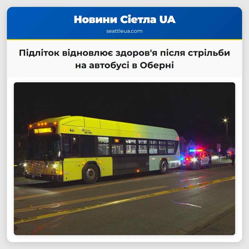 Підліток відновлює здоров'я після стрільби на