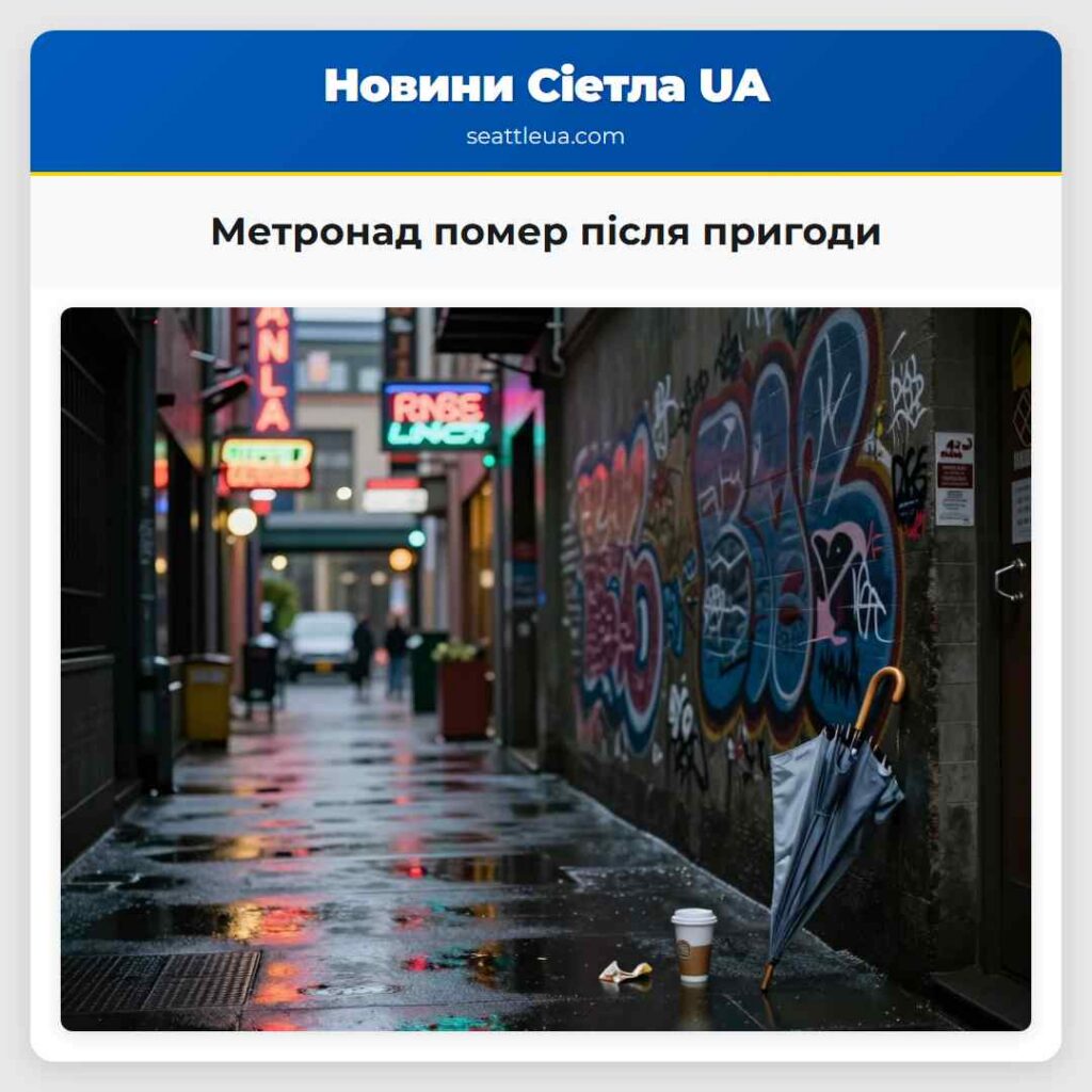 Метронад помер після пригоди