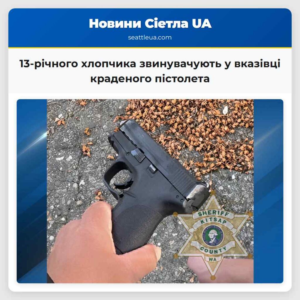 13-річного хлопчика звинувачують у вказівці