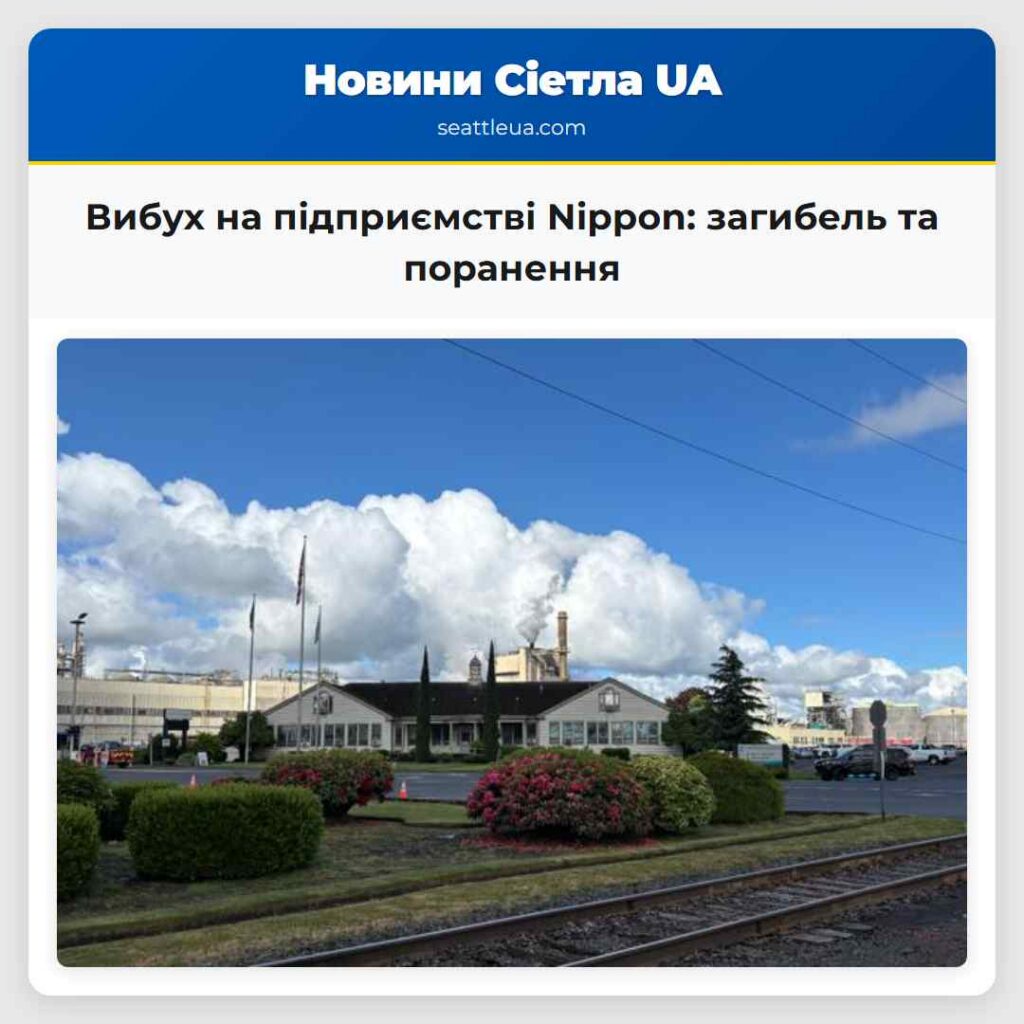 Вибух на підприємстві Nippon: загибель та