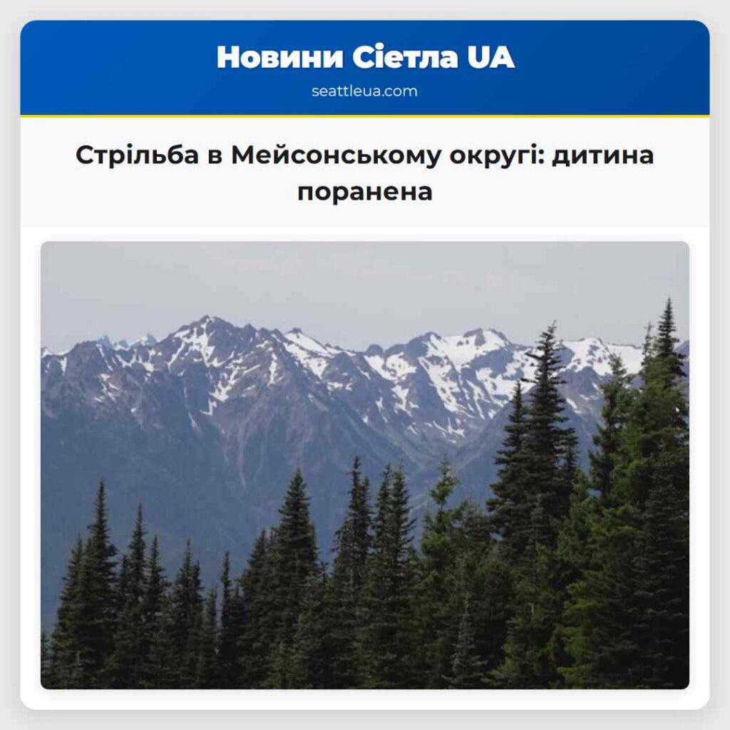 Стрільба в Мейсонському округі: дитина поранена