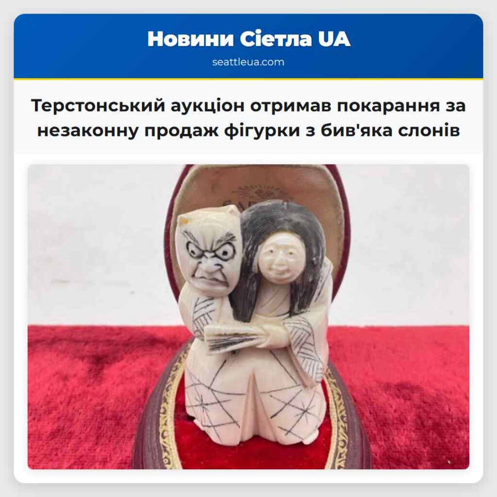 Терстонський аукціон отримав покарання за