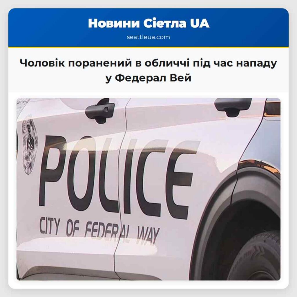 Чоловік поранений в обличчі під час нападу у
