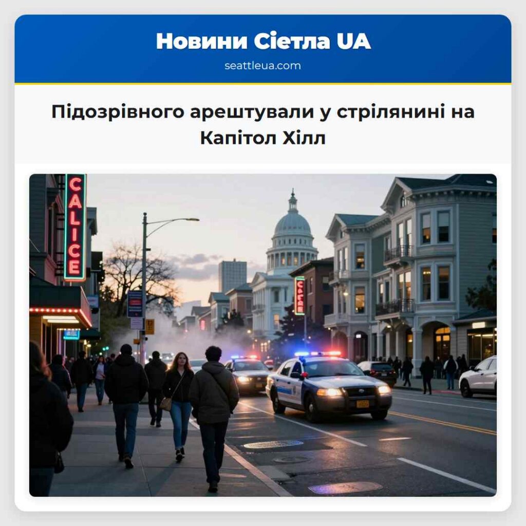 Підозрівного арештували у стрілянині на Капітол